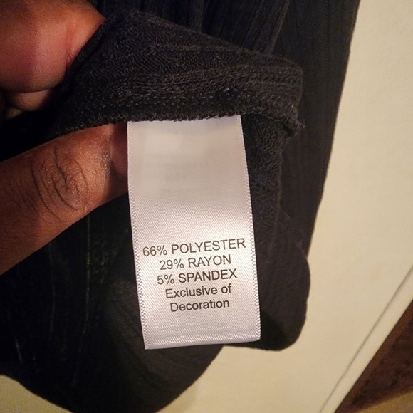 Maurices Double Button Wrap Black Cardigan Size XXL NWT - Picture 7 of 11